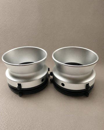 Generic - NAB aluminiumlegering-wieladapter, mat zilver., Nieuw