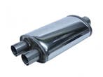Demper 63-51mm Y ovaal 185/115mm 315mm lang RVS Simons, Ophalen of Verzenden, Nieuw
