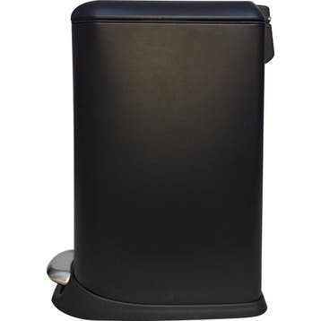 Practo Home pedaalemmer smal model 12l - mat zwart, Verzenden, Nieuw