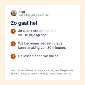 Bijles rekenen en taal voor de basisschool, online, Diensten en Vakmensen, Privéles, Bijles
