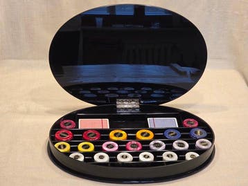 Speelkaarten - Antico Set da Gioco delle Carte con Fish -