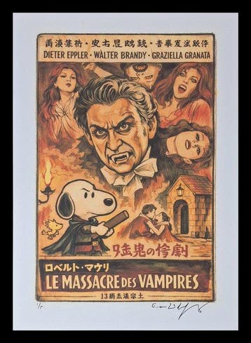 Emma Wildfang - Snoopy- Remixed Icons-after„Dracula movie, Nieuw