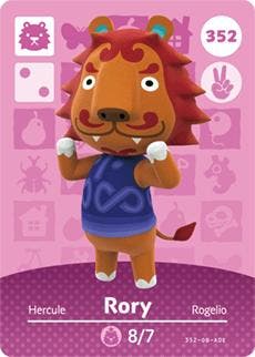 Amiibo Rory #352 - Series 4, Verzenden, Zo goed als nieuw