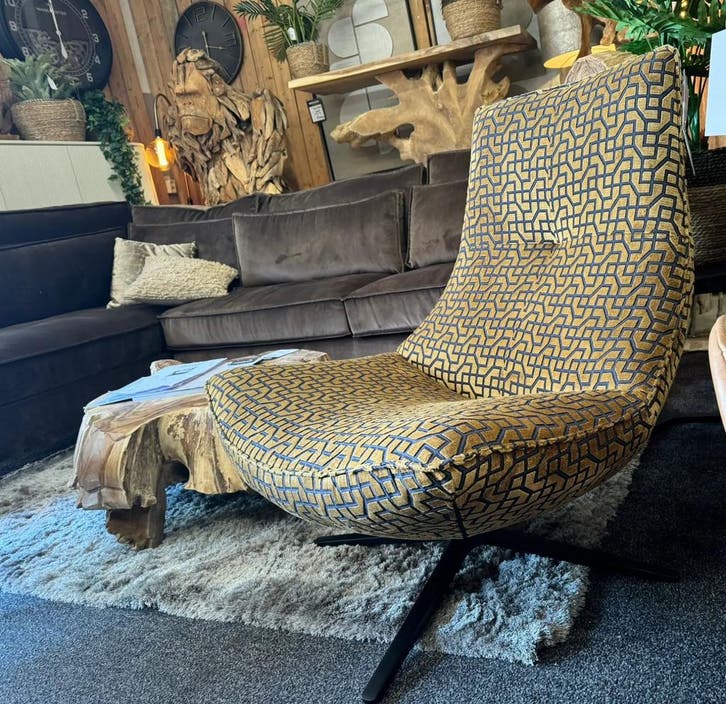 Fauteuil Cross Maze, Huis en Inrichting, Fauteuils, Nieuw, Ophalen of Verzenden