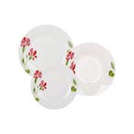 Bella Fiore Premium 18-delige Porseleinen Bordenset –, Ophalen of Verzenden, Nieuw
