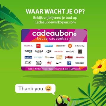 Verkoop of wissel jouw Cadeaubon in (VVV, Primera, Bol), Tickets en Kaartjes