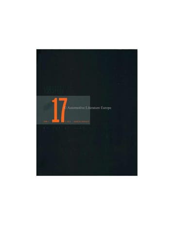 2015 LAMBORGHINI MAGAZINE 17 ARANCIO BOREALIS ENGELS, Boeken, Nieuw, Author