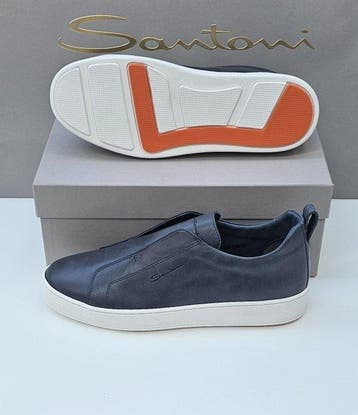 Santoni - Sneakers - Maat: EU 43 - Nieuw met tags, Nieuw