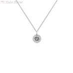 925 Zilveren Kreeft Cancer sterrenbeeld zodiak ketting, Verzenden, Nieuw, Zilver