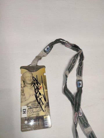 San Marino Gp - Michael Schumacher - 2006 - Paddock VIP-pas, Verzamelen, Nieuw
