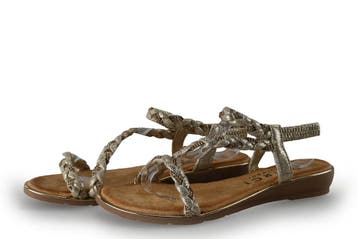 DSTRCT Sandalen in maat 37 Goud, Overige kleuren, Verzenden, DSTRCT, Sandalen of Muiltjes