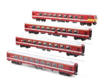 Lima H0 - 309134 - Modeltrein personenwagen (4) - Vier M4, Nieuw