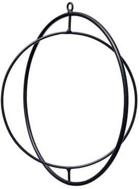 Metalen Frame Ring in ring movable Zwart 40 cm, Ophalen of Verzenden, Nieuw