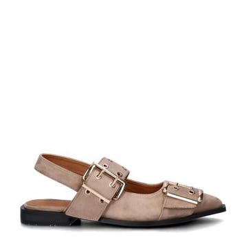 Nelson ballerinas & instappers voor dames in het Bruin, Bruin, Verzenden, Nieuw, Ballerina's