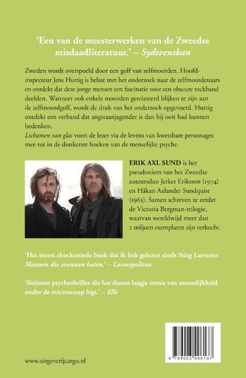 Lichamen van glas 9789023496137 Erik Axl Sund, Verzenden, Zo goed als nieuw, Erik Axl Sund