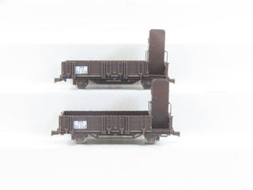 REE Modèles H0 - WB 565 - Modeltrein goederenwagon (2) - 2x, Nieuw