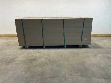 Veiling - 20x MDF plaat 2620x994mm ongegrond 16mm, Nieuw