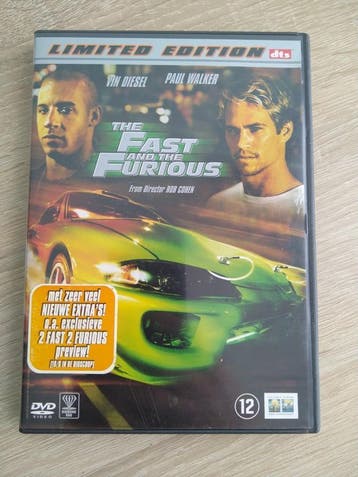 DVD - The Fast And The Furious - Limited Edition, Vanaf 12 jaar, Verzenden, Gebruikt, Actie