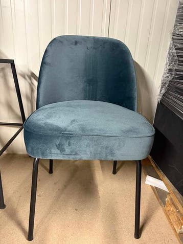 BePureHome Eetkamerstoel in Velvet Green - Nieuw met kaartje, Ophalen of Verzenden, Gebruikt