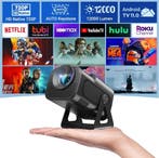 4K LED Beamer Mat Zwart | Laatste Stuk! | Retourdeal, HD (720), LED, Ophalen of Verzenden, Zo goed als nieuw
