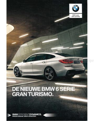 2018 BMW 6 SERIE GT BROCHURE NEDERLANDS, Nieuw, BMW, Author