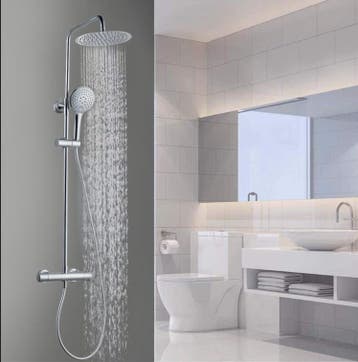 Sani Royal Opbouw Regendouche met Thermostaatkraan, Nieuw