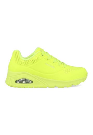 Skechers Uno Night Shades 73667/NYEL Neon Geel-36, Kleding | Dames, Verzenden, Nieuw, Geel