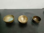 Klankschaal (3) - Messing - 1940-1950 - Thadobati Cups, Nieuw