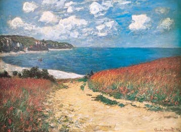 Claude Monet (1840–1926) (after) - Path Through the Corn at