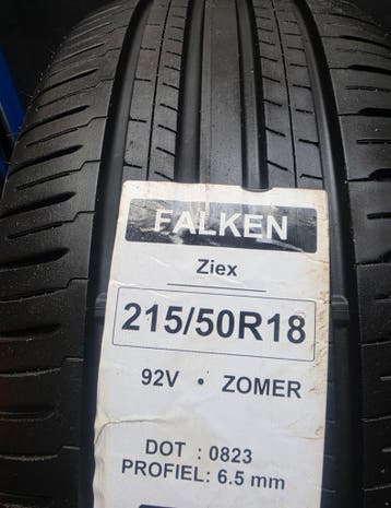 215/50r18 92V Falken Demo Banden, Auto-onderdelen, Banden en Velgen, Ophalen, 18 inch, 215 mm, Nieuw