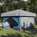vidaXL Binnen tent voor 7 Personen Blauw en Grijs 300 x 300, Caravans en Kamperen, Verzenden, Nieuw, Tot en met 2