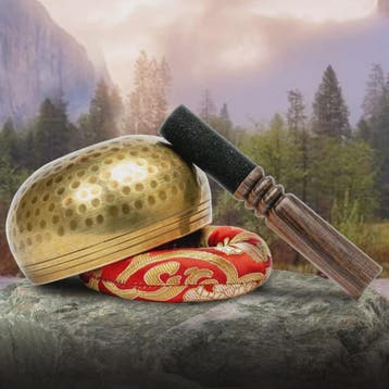 Handgemaakte Tibetaanse Klankschaal van Koper - Klanktherapi, Verzenden, Nieuw
