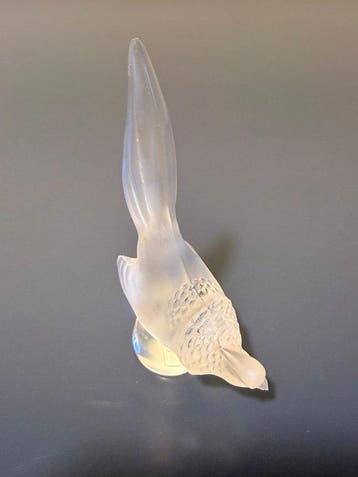 Lalique - sculptuur, Fagiano - 10 cm - Kristal