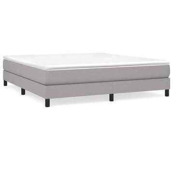 Boxspring frame 160x200 grijs | Laatste Stuk!, Tweepersoons, Ophalen of Verzenden, Zo goed als nieuw, 200 cm