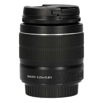 Canon EF-S 18-55mm f/3.5-5.6 III met garantie, Audio, Tv en Foto, Fotografie | Lenzen en Objectieven, Ophalen of Verzenden, Gebruikt