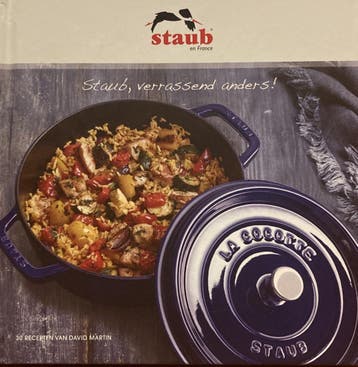 Staub, verrassend anders! - Boek - recepten van David, Verzenden, Zo goed als nieuw, David Martin