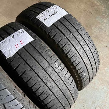 2 x Michelin Agilis 225-75-16 C Zomerbanden 5,5mm, 16 inch, Ophalen of Verzenden, Band(en), Bestelwagen