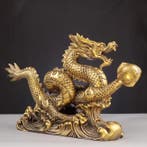 Feng Shui Drakenbeeld van Koper – Chinese Draak Decoratie, Verzenden, Nieuw