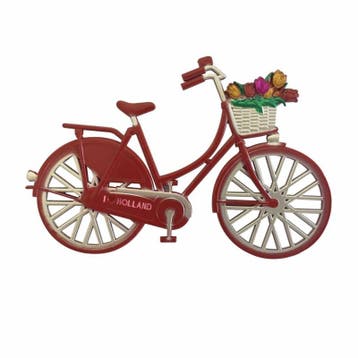 Magneet Fiets Holland Rood, Ophalen of Verzenden, Nieuw