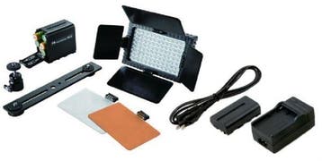 Falcon Eyes LED Lamp Set Dimbaar DV-96V-K2 incl. Accu, Ophalen of Verzenden, Nieuw, Overige merken