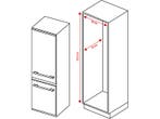 Ok - . Inbouw Koelkast Zonder Vriesvak Nishoogte 89.5 Cm, 85 tot 120 cm, Zonder vriesvak, Verzenden, 100 tot 150 liter