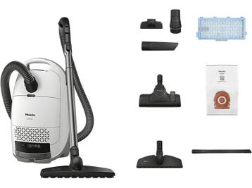 Miele -  Stofzuiger Met Zak Briljantwit, Verzenden, Nieuw, Stofzak, Minder dan 1200 watt