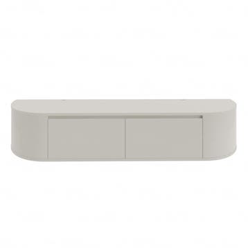 Aura Japandi Tv-meubel 180 x 35 x 33 cm - Beige, Ophalen of Verzenden, Nieuw