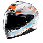 HJC i71 Iorix Wit Oranje Integraalhelm, Nieuw met kaartje, HJC, Integraalhelm, Heren