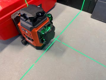 Hilti PM 30-MG Multilijnlaser H28, Ophalen of Verzenden, Gebruikt