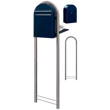 Brievenbus Bobi Classic B (back) - zwartblauw, Verzenden, Nieuw