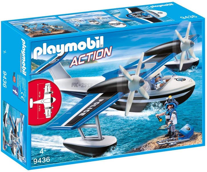 Playmobil Politie-Watervliegtuig - 9436 (Nieuw), Kinderen en Baby's, Speelgoed | Playmobil, Nieuw, Verzenden