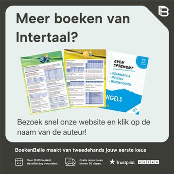Grammaticawijzer Engels onderbouw uitklapkaart - Intertaal, Verzenden, Gelezen, Intertaal