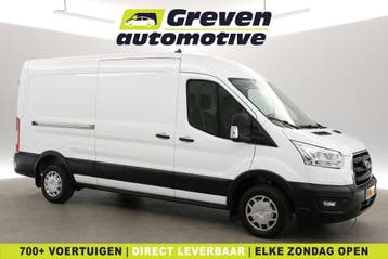 Ford Transit 2.0 TDCI L3H2, Stof, Gebruikt, Euro 6, Wit