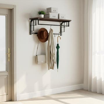 Wandkapstok Westwood 66x30x27cm, Huis en Inrichting, Kasten | Kledingkasten, Verzenden, Nieuw